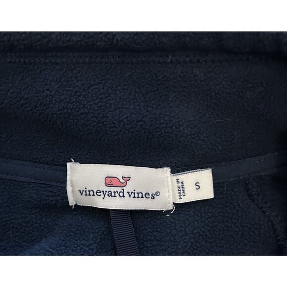 Vineyard Vines Notre Dame Fleece Women’s S Navy Blue Patch Clover Soft College - Picture 5 of 10